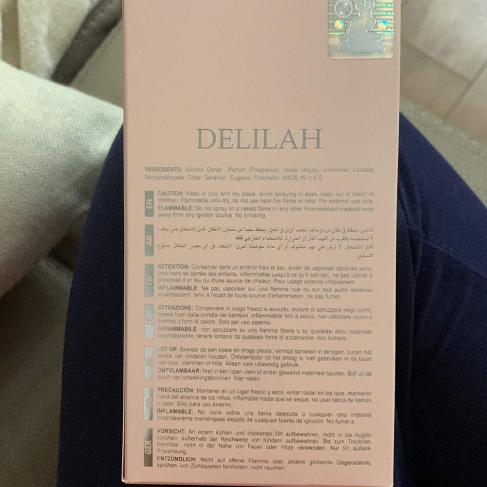 Delilah perfume - Picture 2 of 3